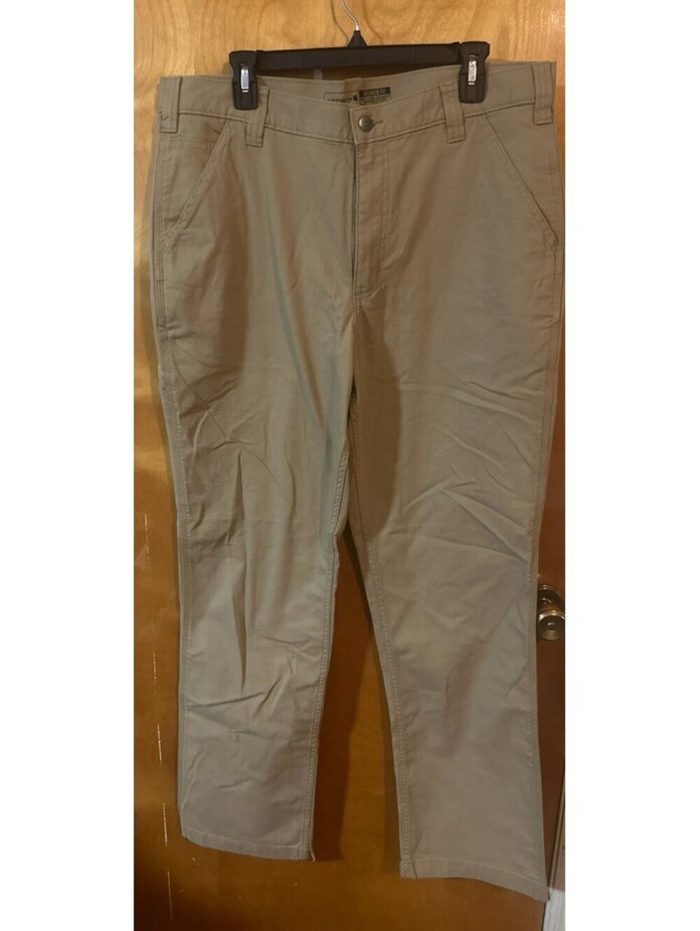 CARHARTT khaki relaxed fit pants size 36x34